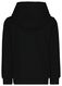 kinder capuchonsweater zwart 110/116 - 30872953 - HEMA