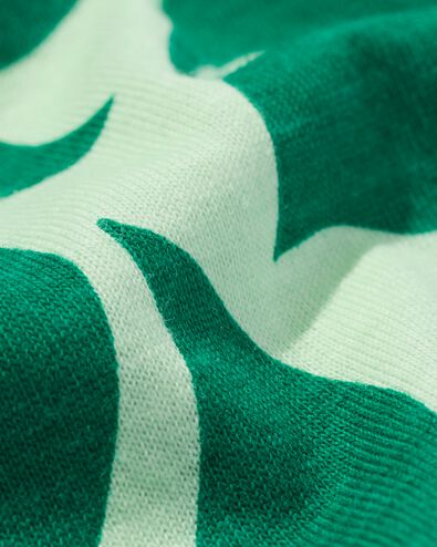 kinder t-shirt bladeren groen 98/104 - 30783955 - HEMA
