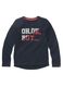 kinder t-shirt donkerblauw donkerblauw - 1000011241 - HEMA