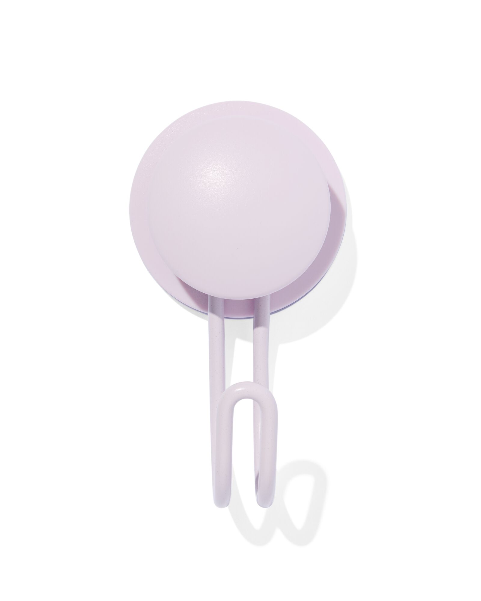 handdoekhaak met zuignap lila - 80330032 - HEMA