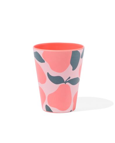 beker melamine 250ml Ø7.5cm peren - 41830028 - HEMA