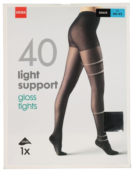 light support gloss 40 denier HEMA