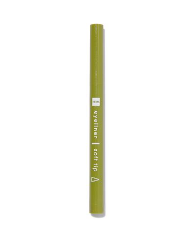 soft eyeliner waterproof dark green - 11210235 - HEMA