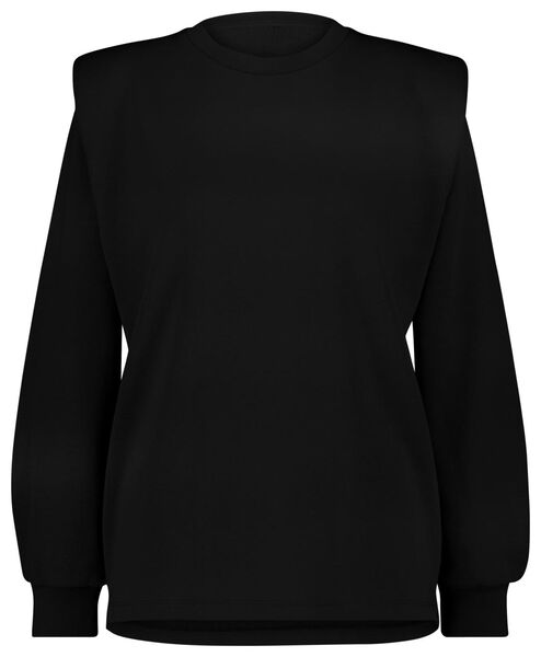 dames sweater Avery zwart S - 36241986 - HEMA