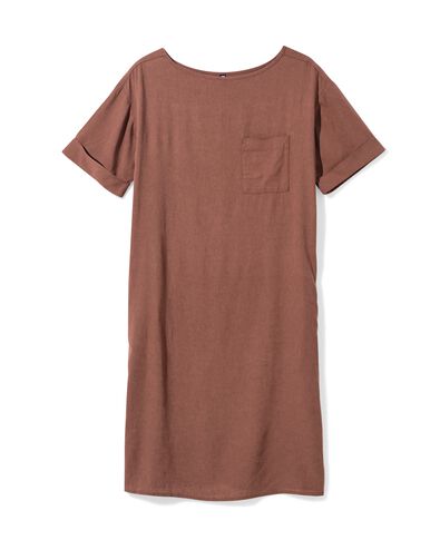 damesjurk Tony  middenbruin middenbruin - 36228965MIDBROWN - HEMA