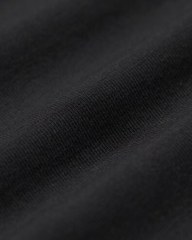 kinder basis t-shirts stretch katoen - 2 stuks zwart 110/116 - 30729370 - HEMA