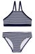 kinder bikini racerback donkerblauw 134/140 - 22260831 - HEMA