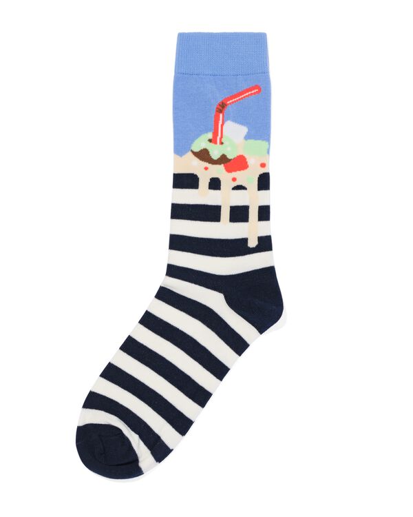 sokken shake it baby blauw blauw - 4124115BLUE - HEMA