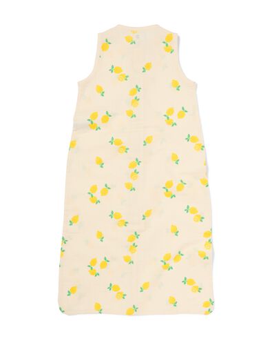 baby slaapzak mouwloos mousseline 0.5tog  geel geel - 33347640YELLOW - HEMA