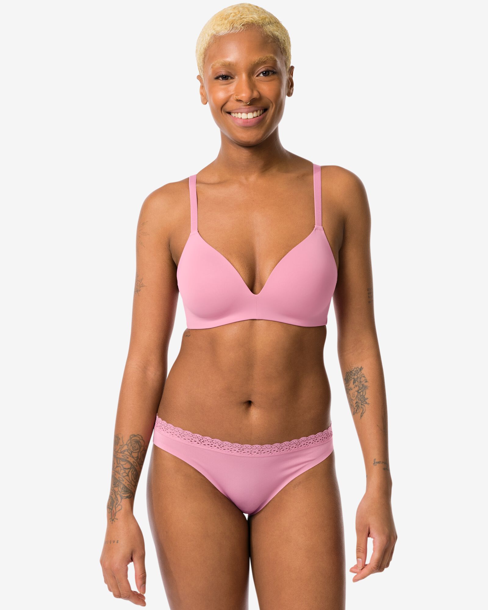 damesslip micro roze - 19601134PINK - HEMA
