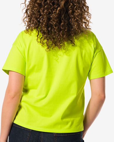dames t-shirt Daisy groen groen - 36262950GREEN - HEMA