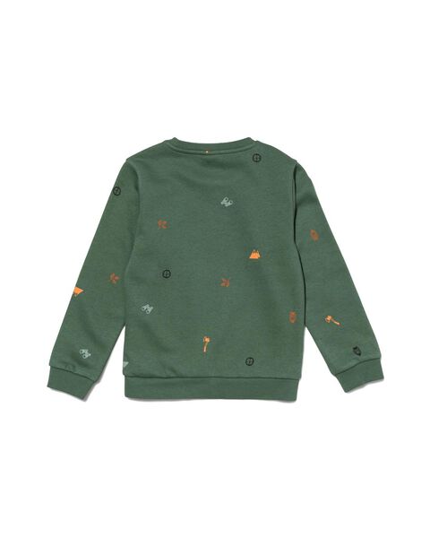 kinder sweater bos groen groen - 1000029533 - HEMA