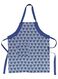 keukenschort - katoen - blauw kippen - 5400148 - HEMA