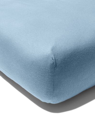 peuter hoeslaken jersey 70x150 blauw - 5180003 - HEMA