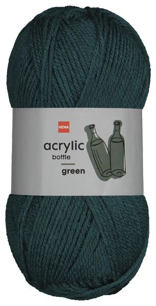 garen acryl 100gram groen medium 100 g donkergroen - 1400191 - HEMA