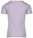 kinder t-shirt stripes lila - 1000023617 - HEMA