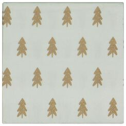 servetten 24x24 papier - bomen - 20 stuks - 25600156 - HEMA
