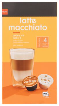 Voor type genoeg Antipoison koffiecups latte macchiato - 8 stuks - HEMA