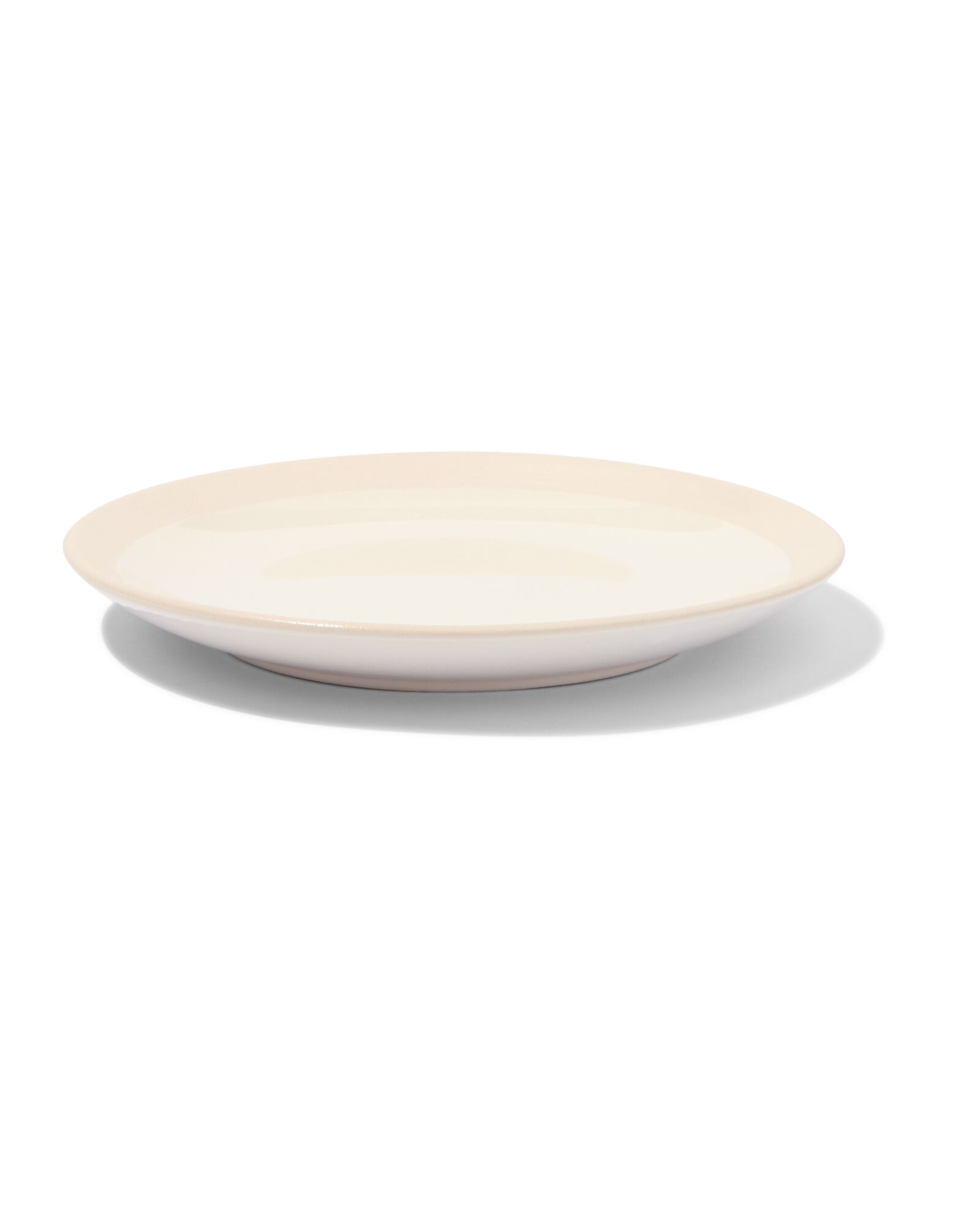 gebaksbord Ø16cm Sevilla mat/glans wit - 9602323 - HEMA