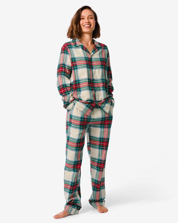 pyjama voor volwassenen flanel War Child multi multi - 23692940MULTI - HEMA