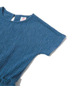 kinder jumpsuit blauw blauw - 1000030724 - HEMA