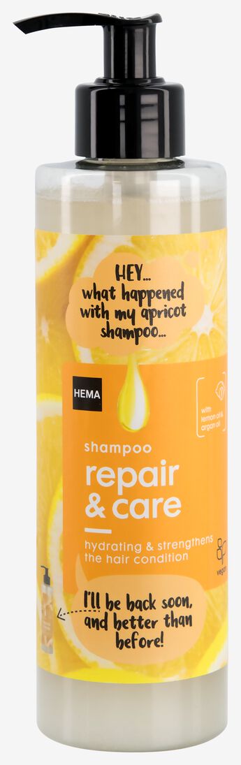 shampoo repair & care 300ml - 11087100 - HEMA