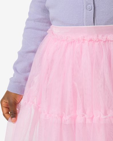 kinderrok tule roze 98/104 - 30817331 - HEMA