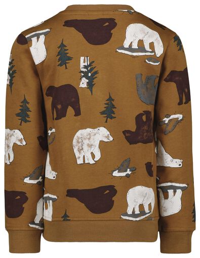 kindersweater beren bruin - 1000025865 - HEMA