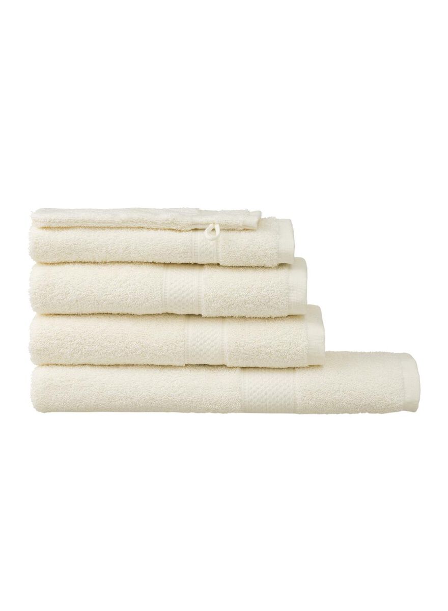 handdoeken - zware kwaliteit ecru ecru - 1000015171 - HEMA