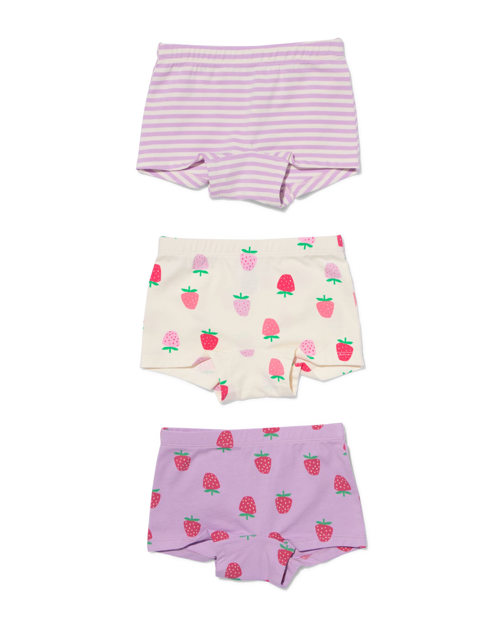 kinderboxers stretch katoen - 3 stuks multi - 19381230MULTI - HEMA