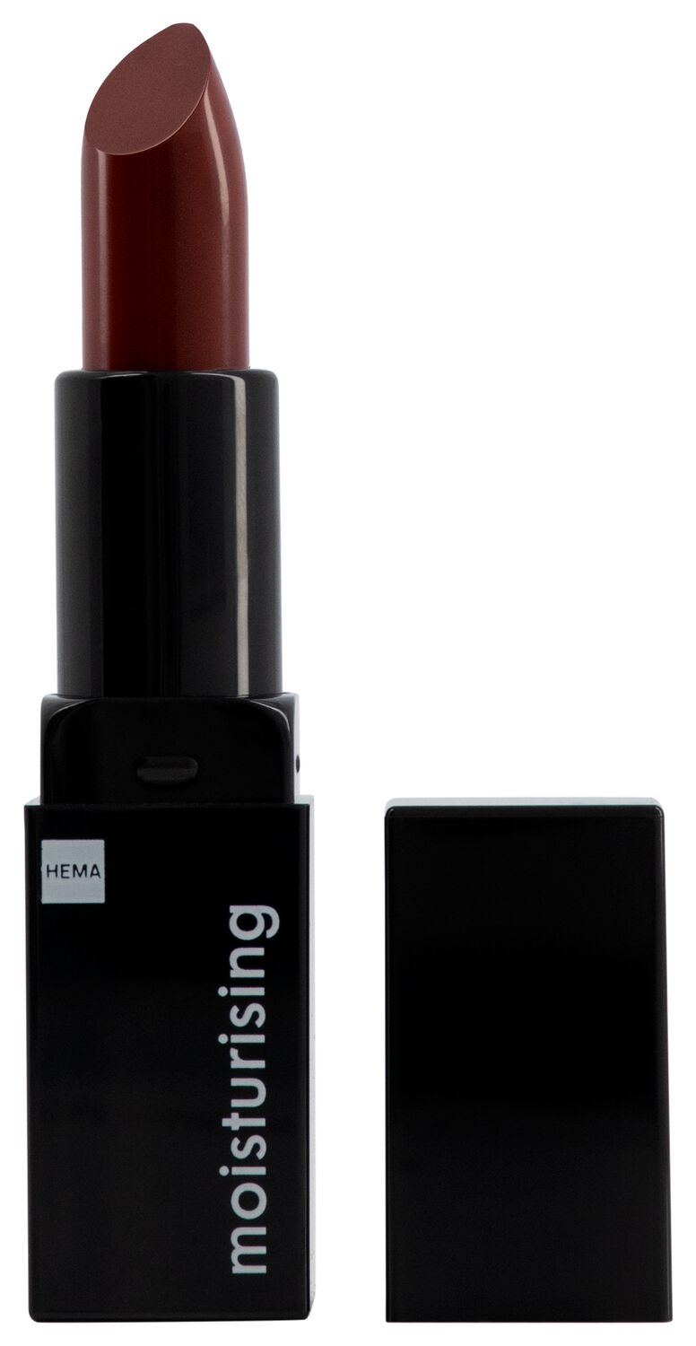 HEMA Lipstick Moisturizing 43 Mauve On (donkerbruin)