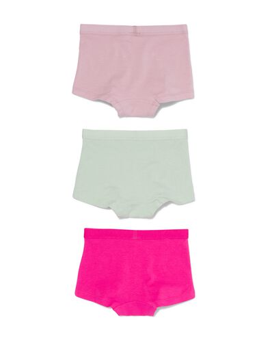 kinder boxers stretch katoen - 3 stuks multi - 1000032145 - HEMA