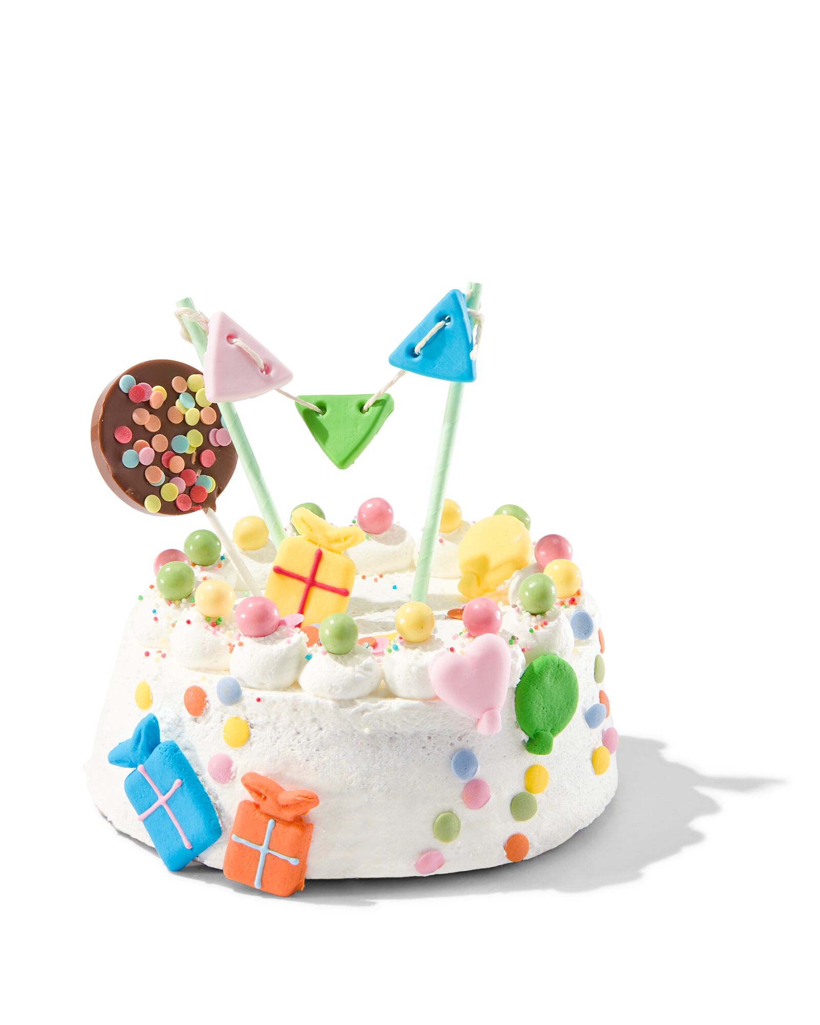 versierplezier versiertopper Ø6cm - confettifeest - 10280030 - HEMA