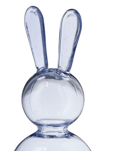 glazen konijn 15cm lila - 25840054 - HEMA