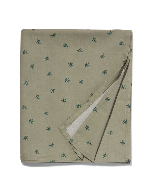 laken ledikant bladeren 120x150 - 33364220 - HEMA