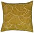 kussenhoes okergeel strepen 50x50 - 7322103 - HEMA