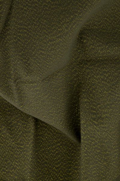 tafelkleed katoen Ø180cm groen met glitters - 5300127 - HEMA