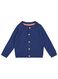 babyvest donkerblauw 62 - 33121831 - HEMA