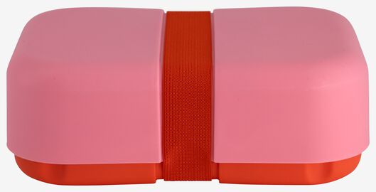 lunchbox met roze/rood - HEMA