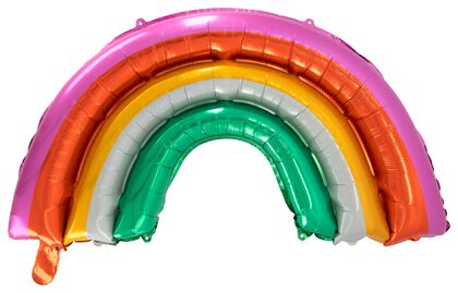 folieballon 3D 60cm breed - rainbow - 14200640 - HEMA
