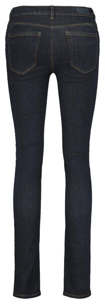 dames jeans - shaping skinny fit donkerblauw 44 - 36331175 - HEMA