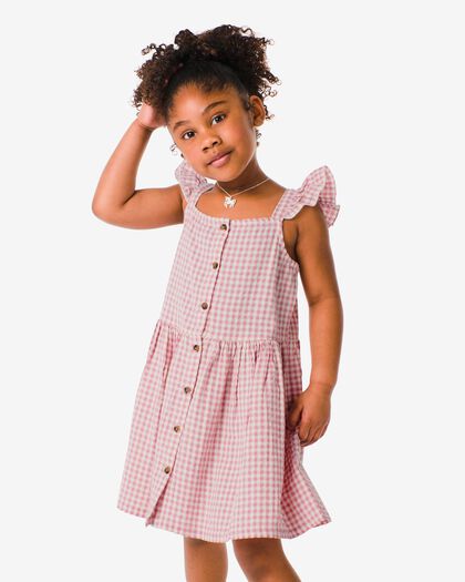 kinder jurk lila - 1000030783 - HEMA