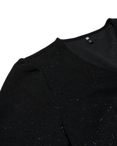 dames jumpsuit Wani met glitters zwart XL - 36210174 - HEMA
