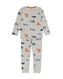 kinder pyjama avontuur grijsmelange grijsmelange - 23020680GREYMELANGE - HEMA