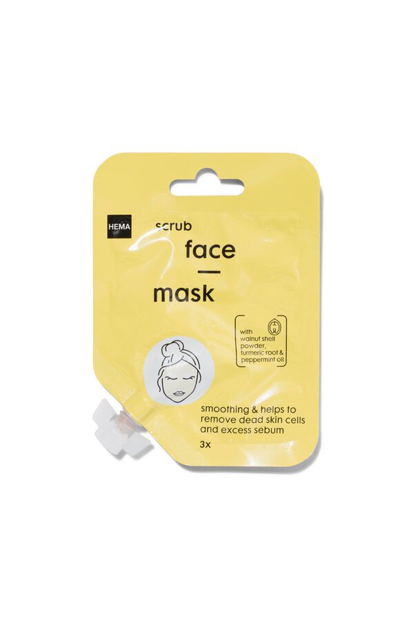 scrub gezichtsmasker - 17800034 - HEMA