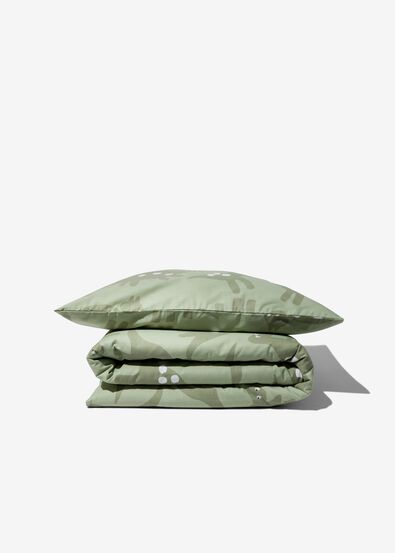 peuterdekbedovertrek 120x150 zacht katoen dinos - 5760049 - HEMA