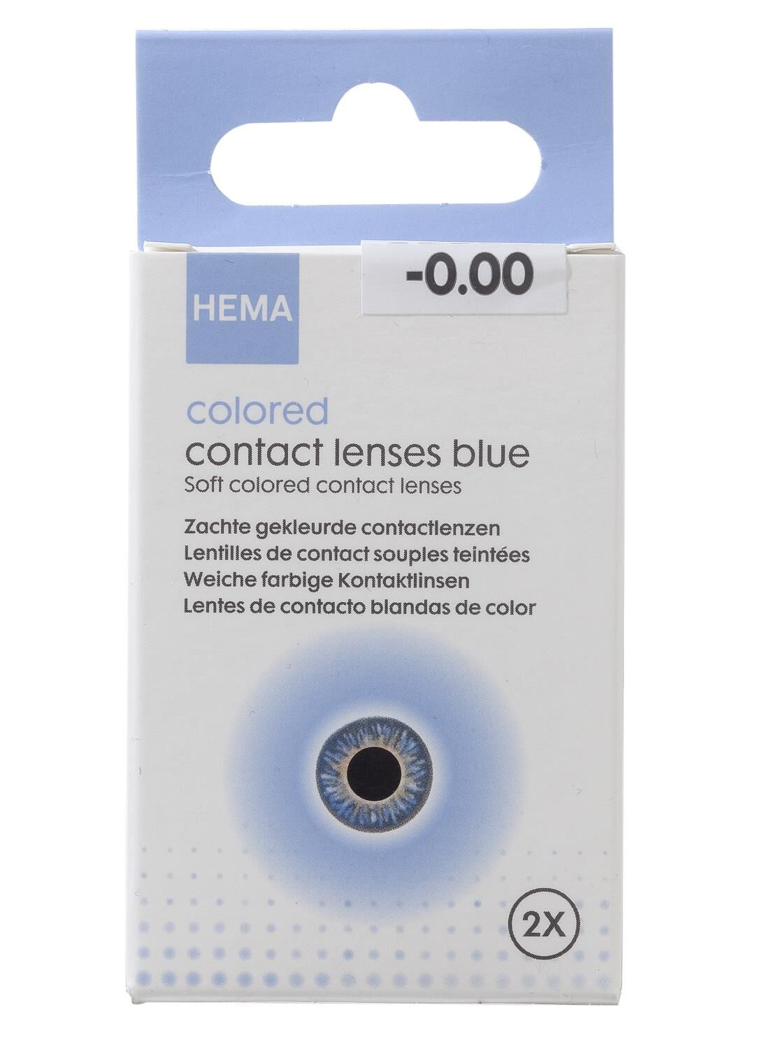 erger maken Persona Ordelijk HEMA Gekleurde Contactlenzen - Blauw (blauw)