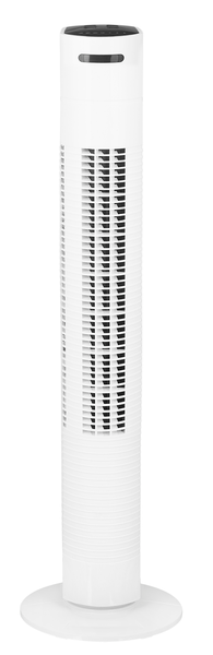 torenventilator met afstandsbediening 80cm wit - 80060019 - HEMA