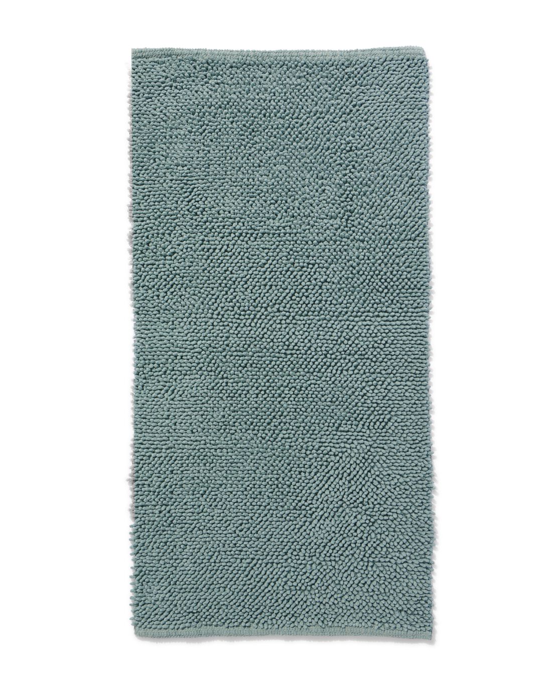 HEMA Badmat 60x120 Chenille Groenblauw (zeegroen)