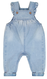 baby jumpsuit denim blauw blauw - 1000028178 - HEMA